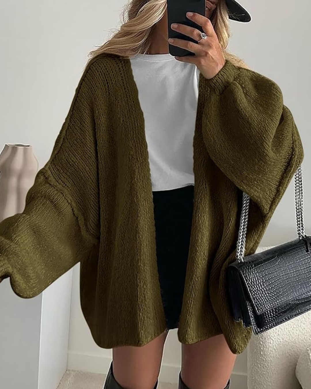 Camisola de malha oversize para mulher®