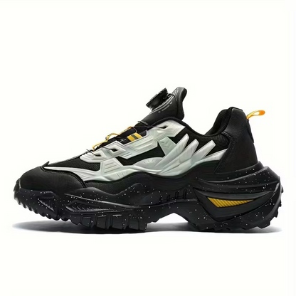 Sapatos desportivos para homem com fivela giratória