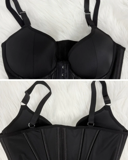 Cinta colombiana estilo espartilho com reforço para maior controlo abdominal®