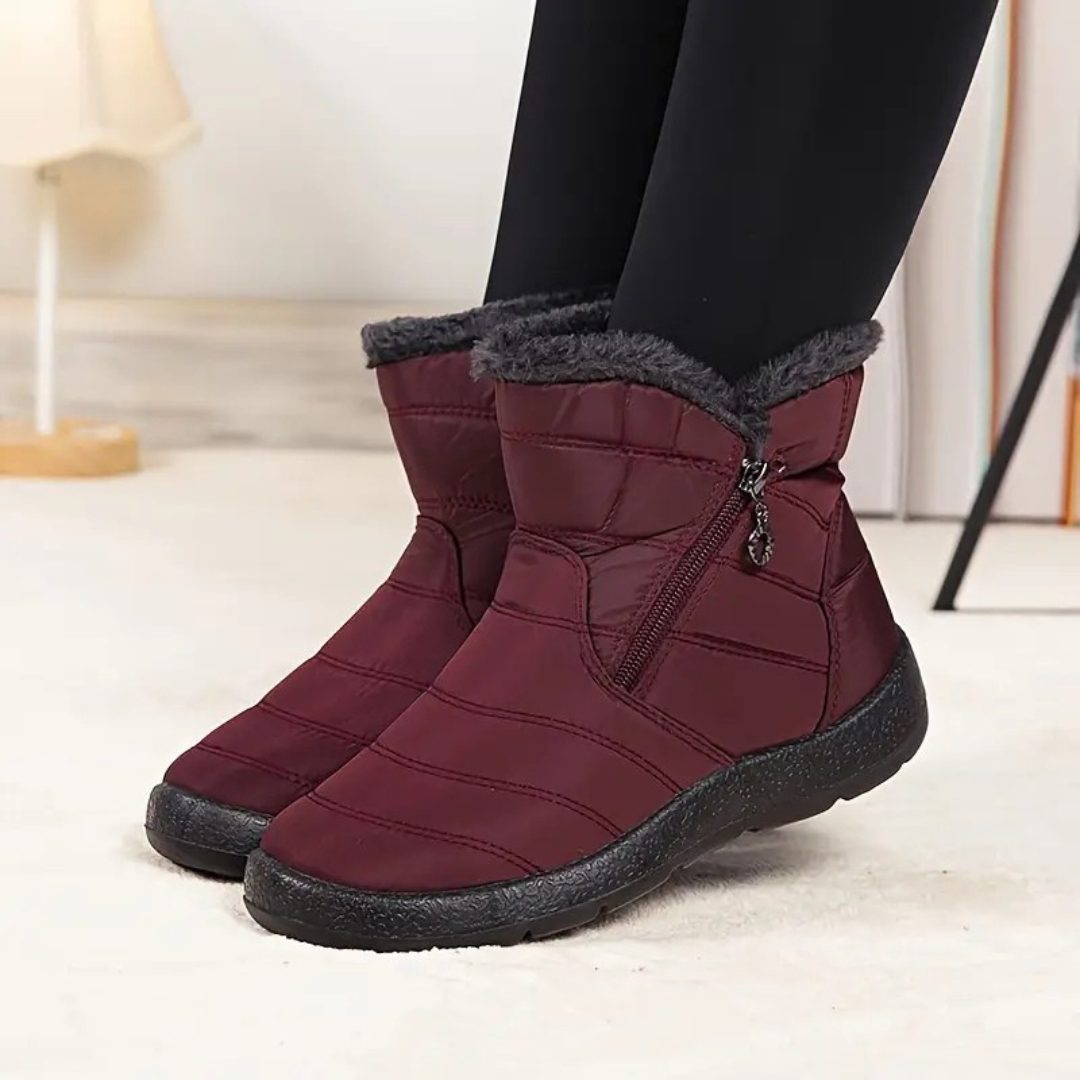 Botas ortopédicas impermeáveis e antiderrapantes de inverno para mulher®