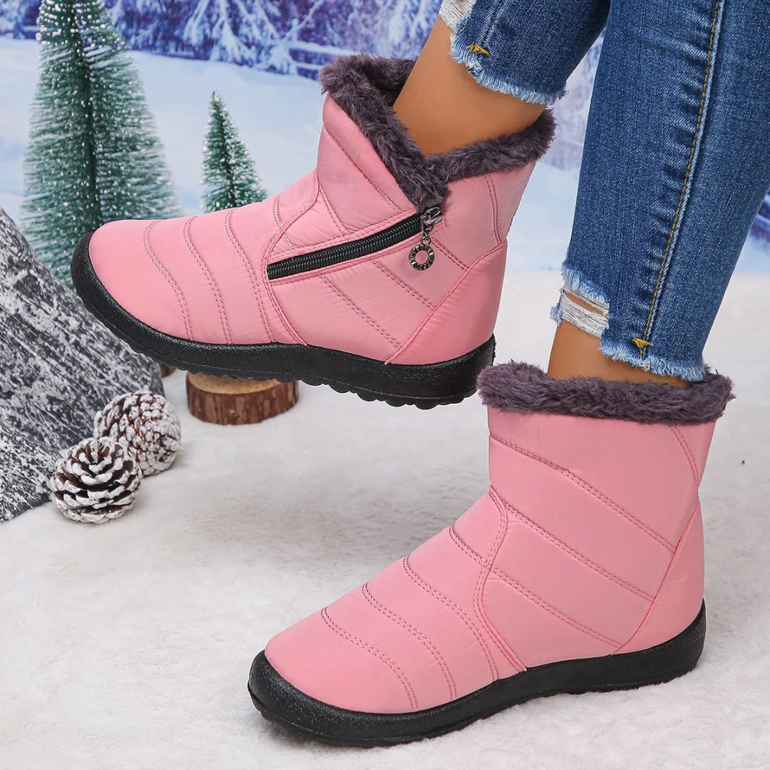 Botas ortopédicas impermeáveis e antiderrapantes de inverno para mulher®