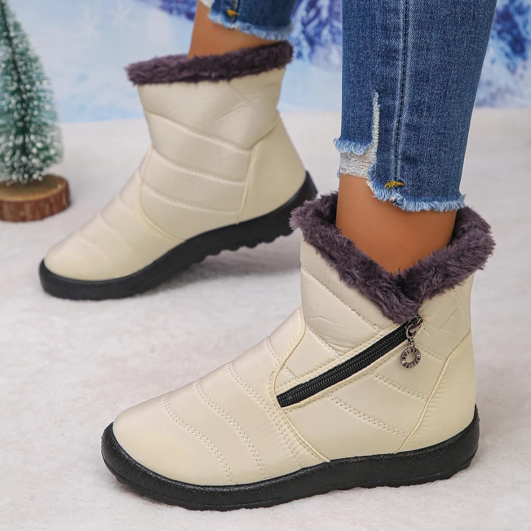 Botas ortopédicas impermeáveis e antiderrapantes de inverno para mulher®