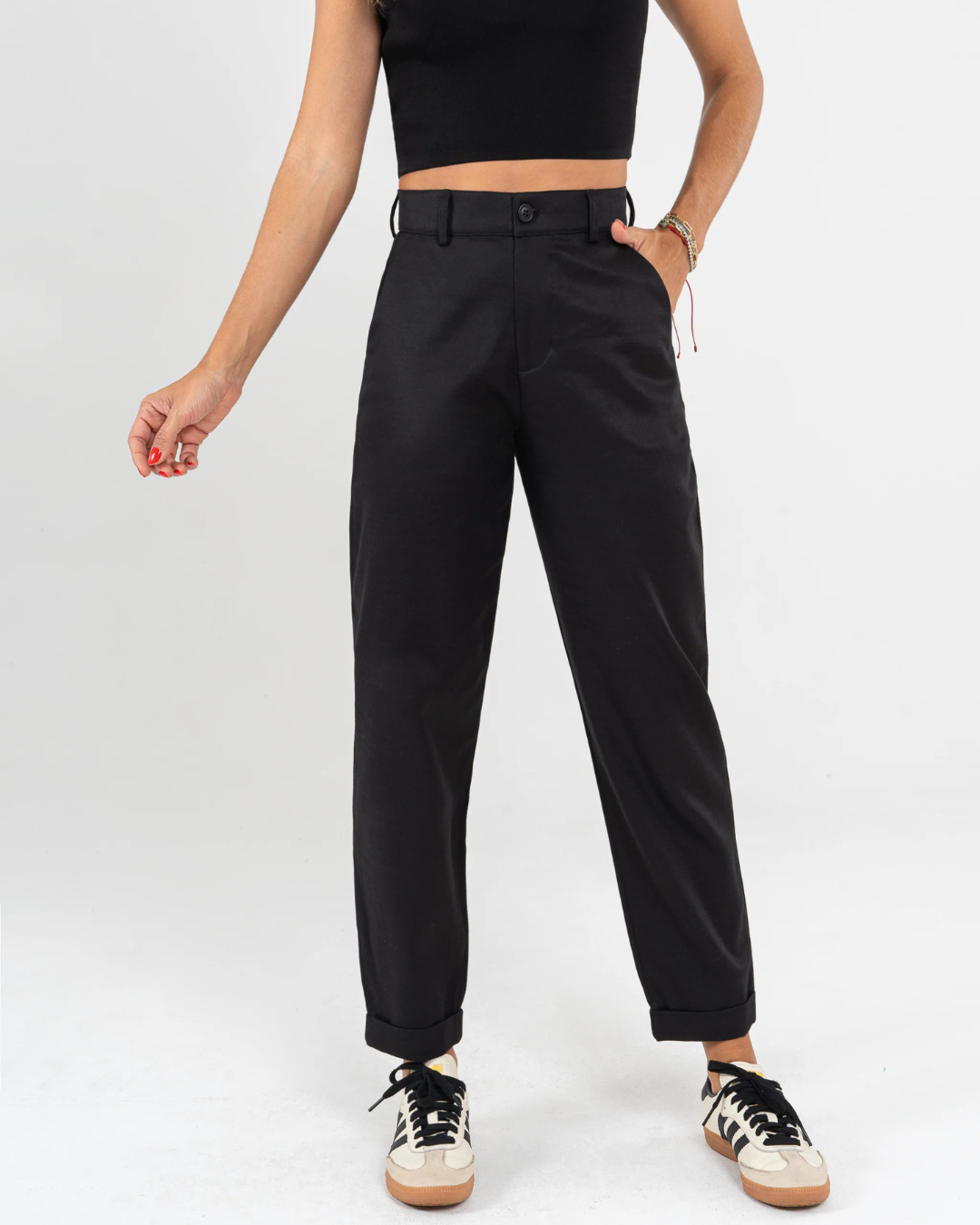 Calças de Fato Casual para Mulher