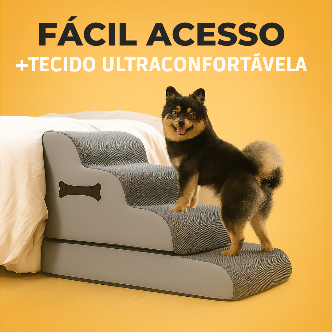 Escada ajustável com design suave e antiderrapante para animais de estimação®
