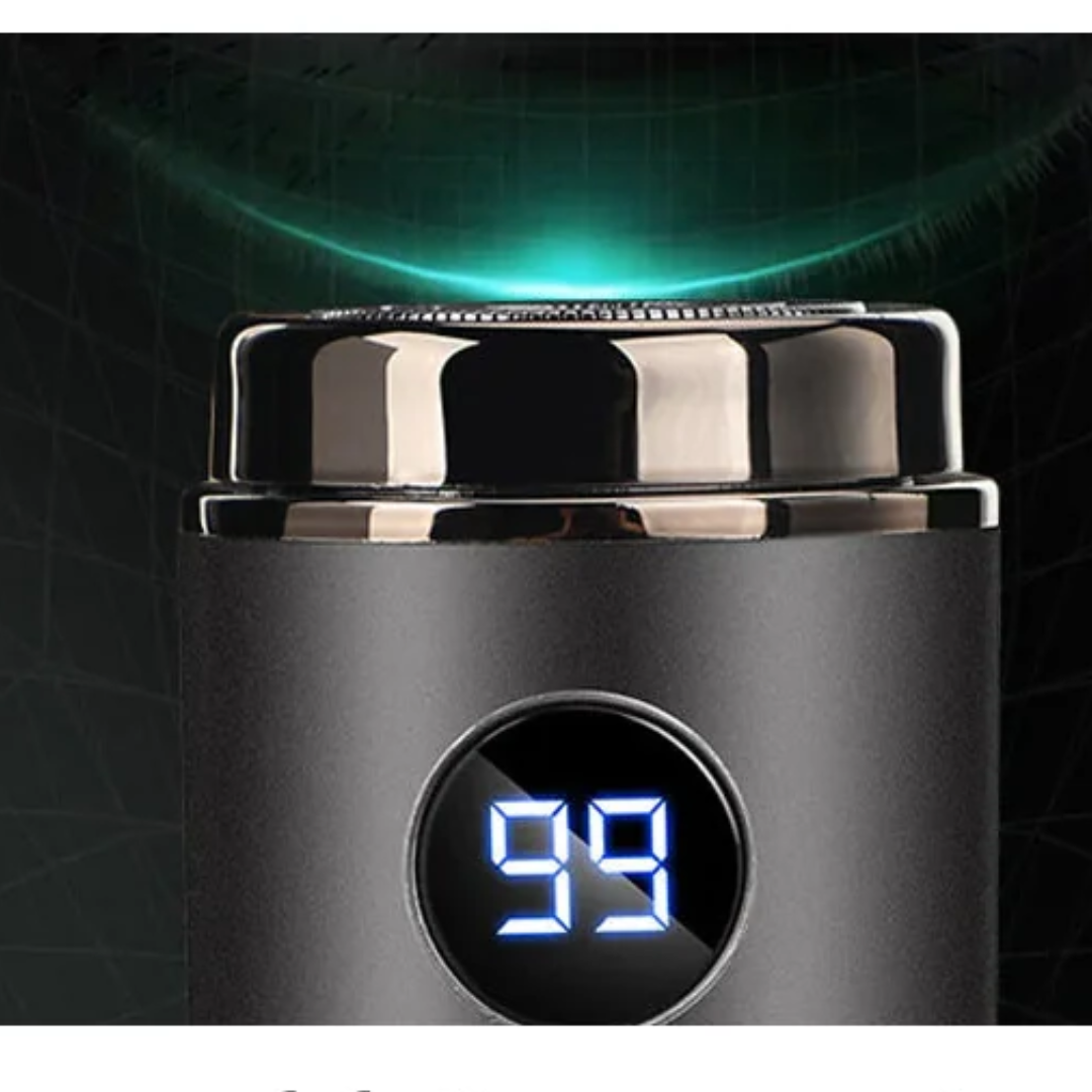 Máquina de barbear portátil com ecrã digital inteligente®