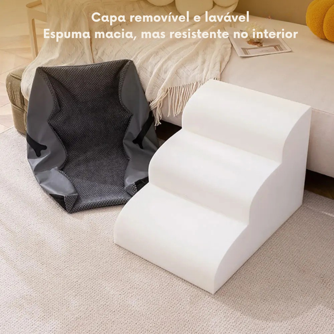 Escada ajustável com design suave e antiderrapante para animais de estimação®
