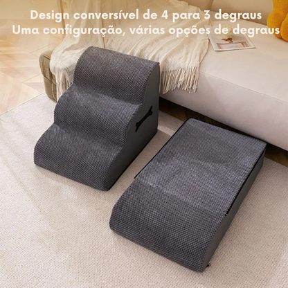 Escada ajustável com design suave e antiderrapante para animais de estimação®