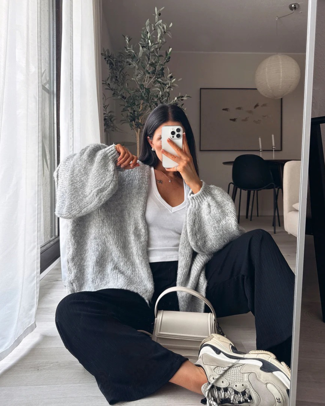 Camisola de malha oversize para mulher®