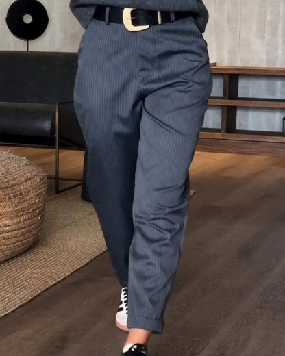Calças de Fato Casual para Mulher