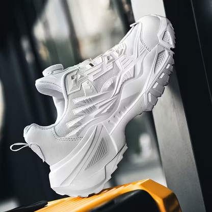 Sapatos desportivos para homem com fivela giratória