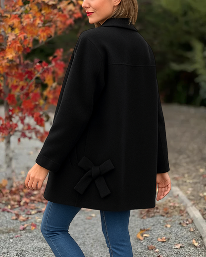 Casaco Clássico de Botões para Mulher