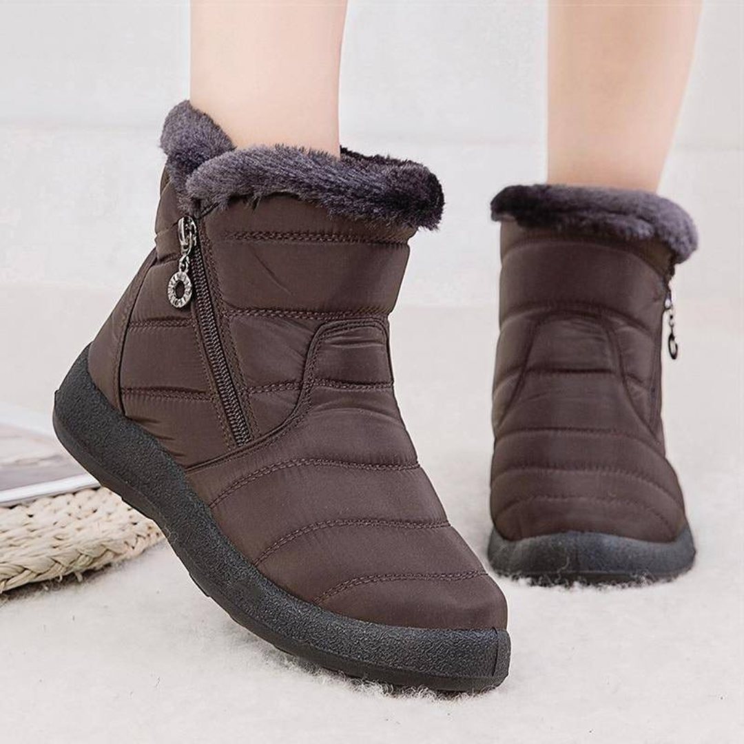 Botas ortopédicas impermeáveis e antiderrapantes de inverno para mulher®