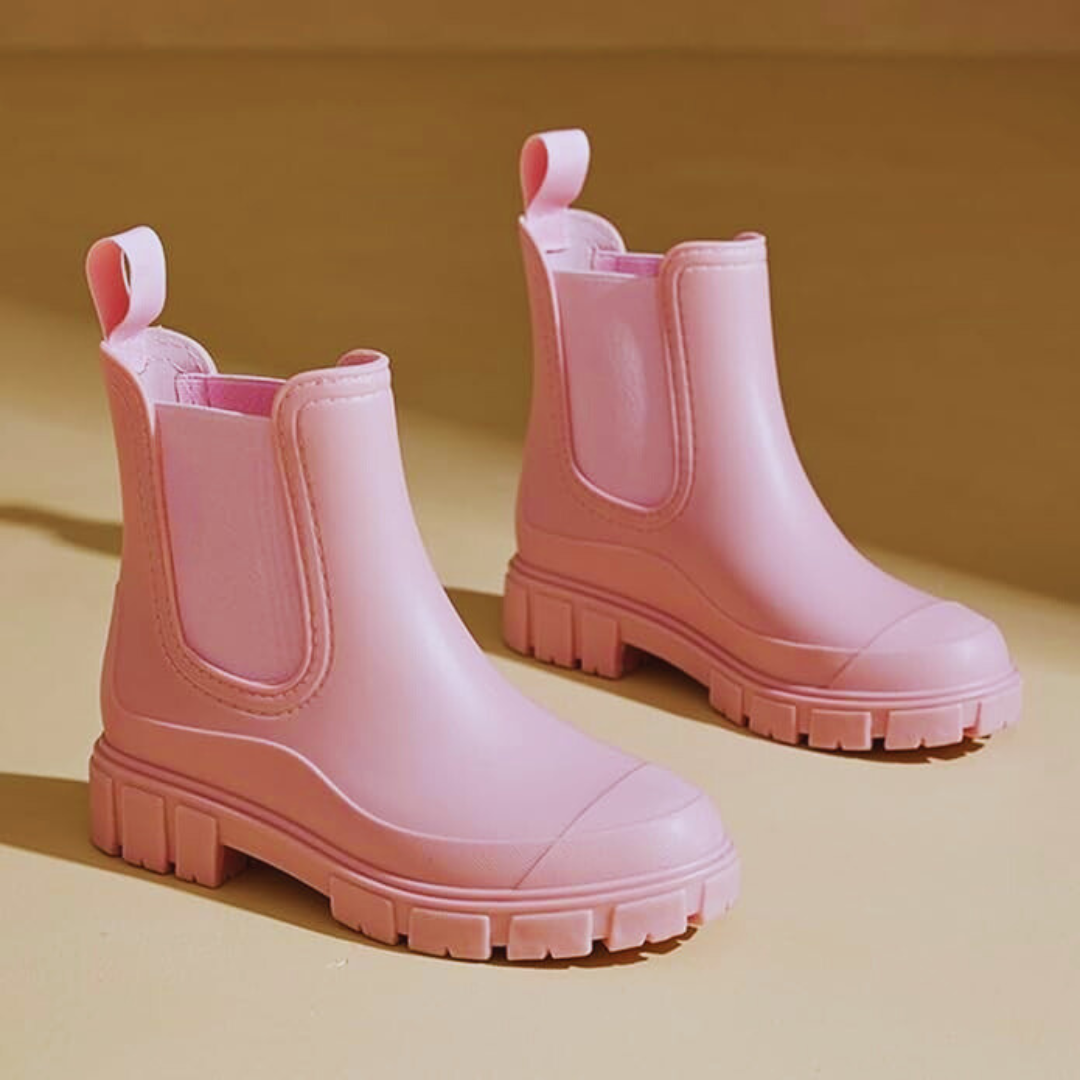 Botas impermeáveis para mulher com sola antiderrapante