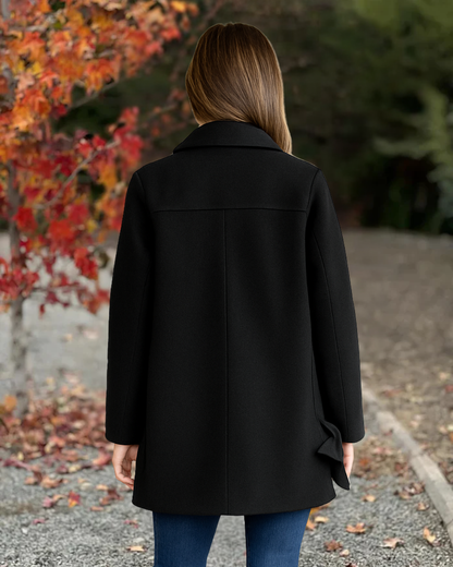 Casaco Clássico de Botões para Mulher